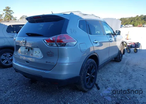 2016 Nissan Rogue Sv z USA, uszkodzony, nr VIN 5N1AT2MV7GC810601
